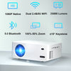 4K Projector 25000LMS 1080P 3D 5G WiFi Bluetooth Video Home Theater 250" Display