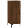 Highboard Brown Oak 34.5x34x180 cm Engineered Wood