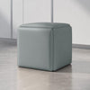 Dining Breakfast Stools 5x Cube PU Cube Nesting Footstool Ottoman Vanity Chair