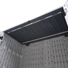 Plastic Garden Storage Shed Outdoor Storage House Tool Shed 130x75x190cm Large