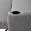 3 Seater Corner Sofa Bed Hidden Storage Convertible Pull Out -L Shaped Sofa Bed