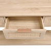 Console Table 3 Drawer Wooden Shelf Hallway Storage Side Desk Furniture Entraway