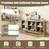 TV Stand for TVs up to 65 Inches Media Entertainment Center Grey