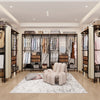Oversize Wardrobe Industrial Open Clothes Rail Garment Stand Dust-proof Curtain