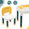 Kids Table and Chairs Set Childrens Furniture Activity Play and Building Bricks