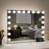 Light Up Hollywood Mirror Vanity Mirror with Lights 17 Led Make Up Mirror 3 Mode