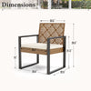 Outdoor Rattan Furniture Patio Furniture Set Wicker Outdoor Conversation Set