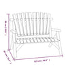 GuyAna 3 Piece Garden Set Solid Wood Spruce,Corner Sofa Glass Coffee E3H8