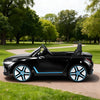 OYAJIA BMW i4 Licensed 12V Kids Electric Ride-On Car w/ Remote Control - Black