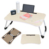 40X60cm Folding Laptop Table Bed Tray Portable Computer Breakfast Desk Stand