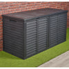 Large 750L Garden Storage Outdoor Box Plastic Utility Chest Unit Box Waterproof
