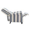 Recliner Chair Sofa Adjustable Linen Relining Armchair Living Room Home Theater