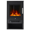 WiFi Freestanding Electric Fireplace Fire Flame Effect Heater Log Burner Stove
