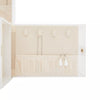 Mondeer 4 Tier Jewellery Box with Lock Mirror & 3 Drawers for Earring Necklace