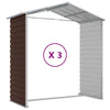 Gecheer Storage Shed Metal Garden Tool Shed Tool Storage House Bike Shed A7B4
