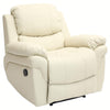 MADISON LEATHER RECLINER ARMCHAIR SOFA HOME LOUNGE CHAIR RECLINING GAMING
