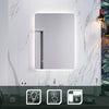 Bathroom Mirror with LED Lights Touch Sensor Backlit Illuminated IP44 500x700mm