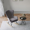 Modern Rocking Chair Slide Scooter Recliner Rocker Armchair Baby Rocking Seat