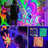 36W UV LED Blacklight Party Ultraviolet Strip Lamp Disco Club Fluorescent Decor
