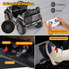 Kids Battery Powered Electric Jeep Ride on Car w/ Lights & Remote Control-Black
