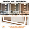 Dressing Table With Drawers Mirror Stool Set Makeup Desk Vanity Table Bedroom