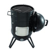 Callow Vertical Charcoal BBQ Smoker Grill - BBQ Smoker Fish & Meat Smoker Cooker