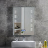 Illuminated Bathroom Mirror Light Large Wall LED Mirror w Demister Shaver Socket