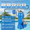 HEAVY DUTY WATER PUMP SUBMERSIBLE WASTE CESSPIT SUMP SEWAGE GARDEN PONDS DIRTY