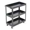 3 Tier Garage Tool Storage Cabinet Trolley Shelving Unit Workshop Part Tool Cart