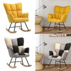 Modern Rocking Chair Slide Scooter Recliner Rocker Armchair Baby Rocking Seat