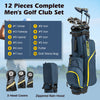 Men's Complete Golf Clubs and Bag Set Golf Stand Bag with Headcovers