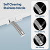 Electronic Smart Bidet Seat Heated Seat Warm Air Drying Self-cleaning Side-Panel