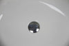 Bowl Wash Basin Ceramic Countertop Oval White Compact Cloakroom 500 MM W