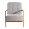 Upholstery Sofa Couch Armchair Tub Chair Seat Oak/Walnut Wood Frame Living Room