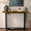 Industrial Wooden Retro Console Table Hallway Side Table Farmhouse Accent Table