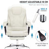 Executive Office Chair Swivel Recliner Computer Desk Gaming Chair with Footrest