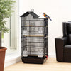 100CM Large Metal Bird Cage for Budgie Parakeet Canary Cockatiel Finch Lovebird