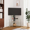 SVV Corner TV Stand 3-Tiers for 32-70 Inch Black and Silver