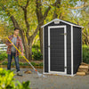 Garden Shed Manor 43 Dark Grey Keter