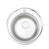 Undermount/Inset Kitchen Sink w/ Drainer Fittings Single/Double Bowl Campervan