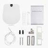 Electronic Smart Bidet Seat Heated Seat Warm Air Drying Self-cleaning Remote