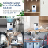 Dehumidifier for Home, 1.6L（54.11 oz) Dehumidifiers for Drying Clothes 24H Time