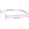 Manual Retractable Awning with 500x300 H1S7