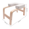 White Modern Yoga Headstand Stool Yoga Headstand Bench Yoga Invert Chair 200kg