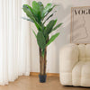 Artificial Banana Tree Realistic Fake Pot Plant Indoor Outdoor Home Decor 180cm