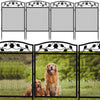5 Large Tall Garden Fence Panels Dog Playpen Barrier Porch Patio Front Door Gate