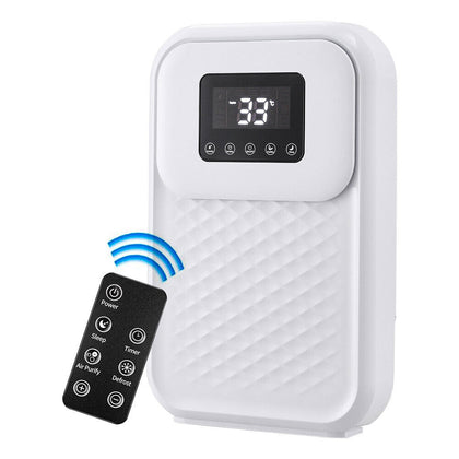 2200ml Dehumidifier with Air Purifier Portable for Condensation Moisture Damp