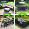 Heavy Duty Waterproof For Rattan Table Furniture Cover Outdoor Garden Patio