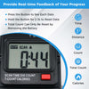 Under Desk Bike Pedal Exerciser w/Adjustable Resistance and LCD Display
