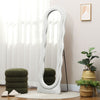 Full Length Mirror, Standing, Leaning or Wall Mirror, White